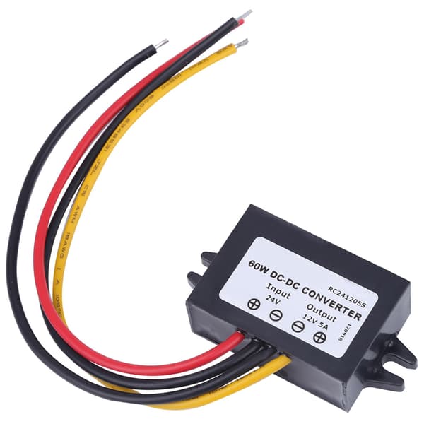 DC24V til 12V 5A 60W Step Down Buck Converter Spændingsregulator Modul Vandtæt IP68