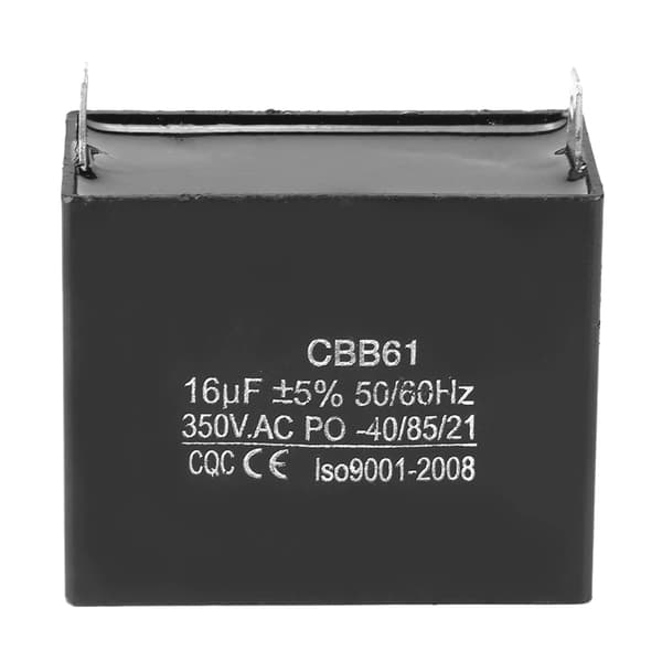 CBB61 Motor Startkondensator 16uF 350V AC 50 60Hz CQC Generator