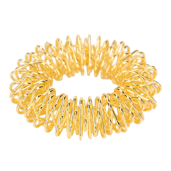 Piggete sensoriske fingerringer Stresslindring Massasjeterapi for barn voksne gull
