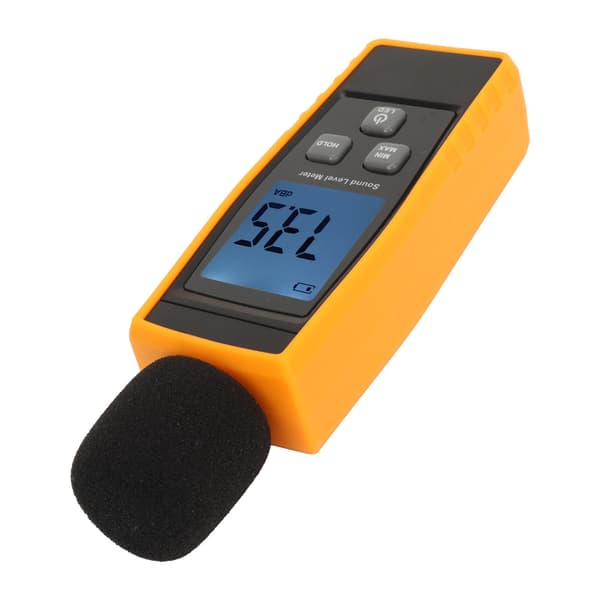 Digital Lydmåler Decibel Reader Tester til Byggepladser og Biler