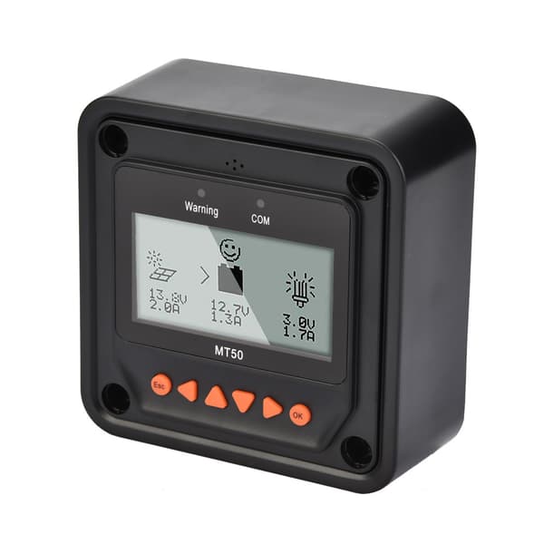 MT50 Solcellekontroller LCD-skjerm Fjernkontroll Tracer A BN Viewstar