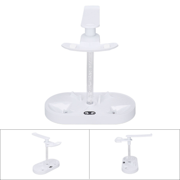 Magnetisk Ladebase LED-lys Hurtiglading USB-portstasjon for PS5-konsoll