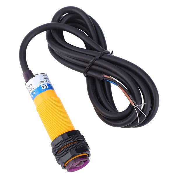 10 STK JYIO E3F DS30C4 Diffus Fotoelektrisk Sensor Switch 10-30VDC 3 Ledning NPN NO