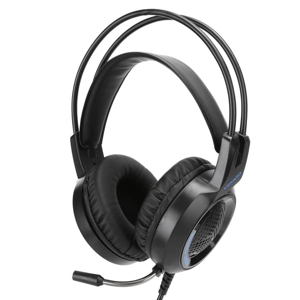 Gaming Headset V2000 7.1 Virtuell Surroundlyd USB med Støyreduserende Mikrofon