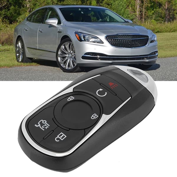 5-knapps 433MHz Smart Bilfjärrnyckel för Buick Lacrosse 2017 2019