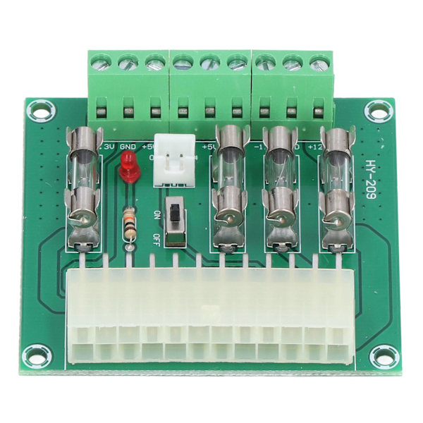 ATX Strømforsyningsadapter Modul Ledningsudbryderkort til 24PIN 20PIN Desktop Interface