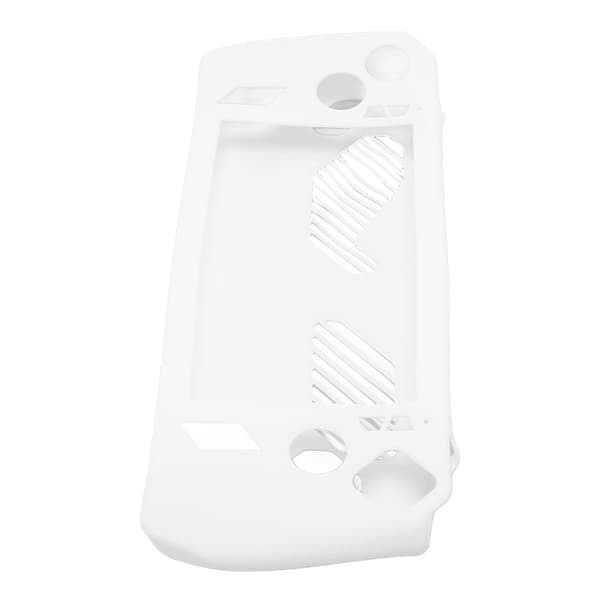 Asus Rog Ally Silikon Mjukt Skyddsfodral med Rocker Cap Vit