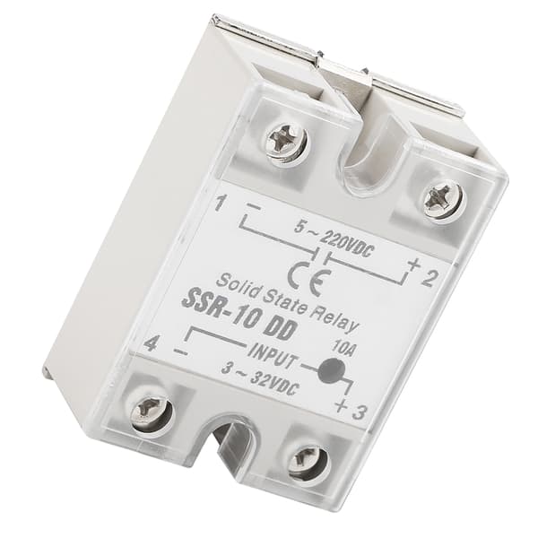 SSR-10 DD 10A 5-220VDC Solid State Relæ til industriel automatiseringsproces