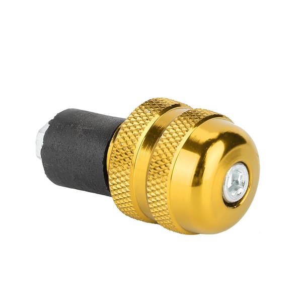 22MM Motorcykelstyrgreb Guld Endetilbehør