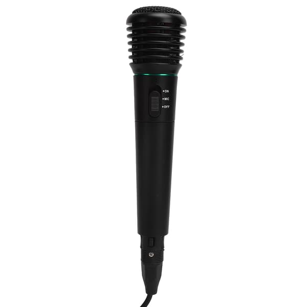 Håndholdt Dynamisk Karaoke Mikrofon Ledningsført Trådløs 2 i 1 til Hjemmesang