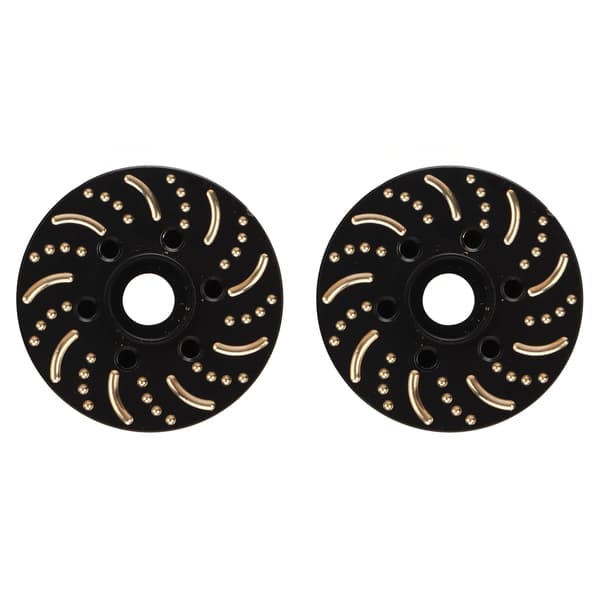 Messinghjulvægte 6-hullers Hex Hub Adapter til 1,9in 2,2in Beadlock Fælgbane 15mm