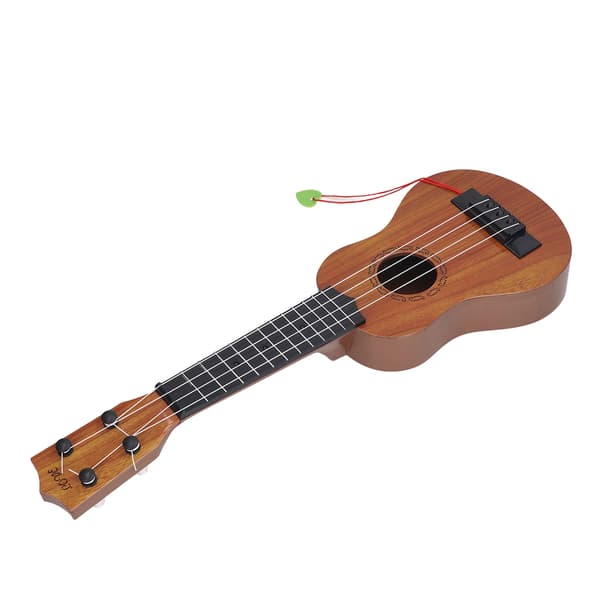 Ukulele Gitarr för Barn 4 Strängar Pedagogisk Portabel Musikleksak för Nybörjare