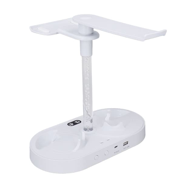 Magnetisk Opladerbase LED Lys Hurtig Opladning USB Port Station til PS5 Konsol