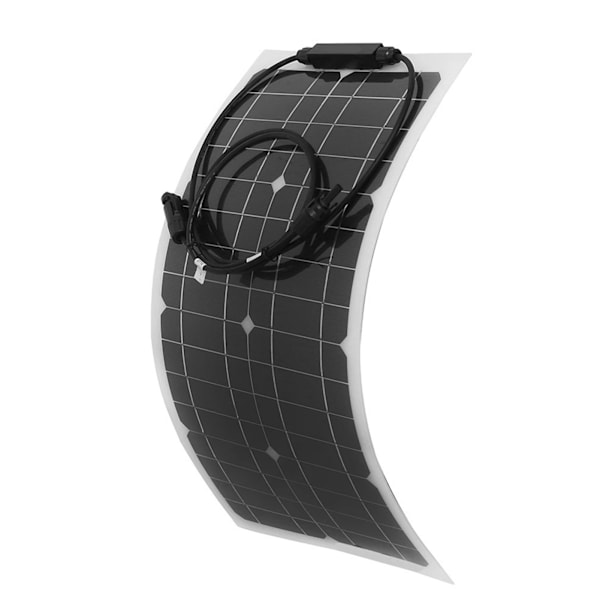 100W 100 Watt Bærbart Solcellepanel Fleksibelt Utendørs Bobil Båt Solcellepanel Strømforsyning