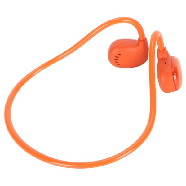 Bluetooth 5.3 Trådløse Åpne Øre Hodetelefoner Støyreduserende IPX4 Vanntett Dobbel Mikrofon Stereo for Løping Oransje Rød