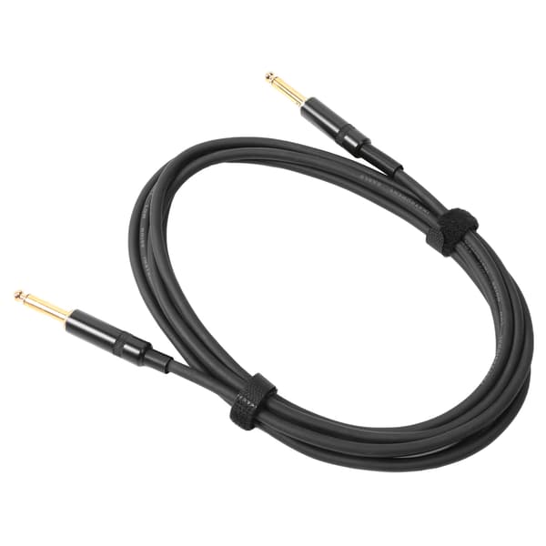 Elgitarr Tyst Kabel Brusreducering Ljud Dämpningskabel Bas Högtalaranslutningskabel 3 Meter Dubbel Rak Plugg