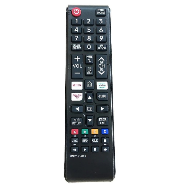 ersättning Bn59-01315b för Samsung TV-fjärrkontroll Ue43ru7105 Ue43ru7179 Ue50ru7170u Ue50ru7172u
