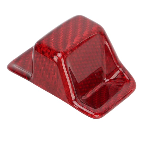 Girspakknappdeksel i karbonfiber for Audi A3 S3 RS3 8Y 2021+ Rød