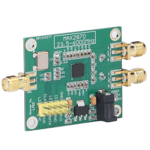 MAX2870 RF Signalgenerator Modul 23.5 til 6000 MHz USB 5V Strømforsyning