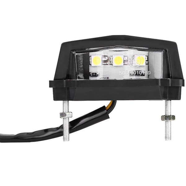 Mini Motorcykel LED Registreringsskylt Lampa 12V