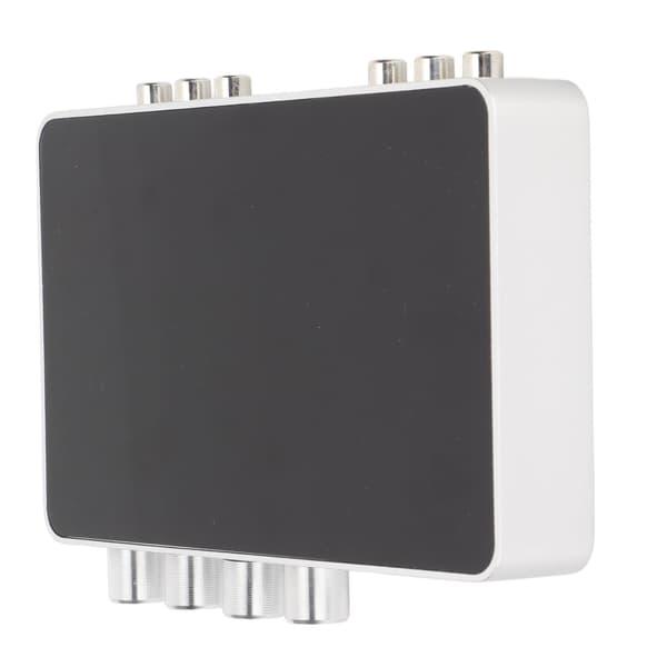 HD Multimedia Interface Mikser 4K 1080P DC 12V Justerbar Lyd Mikrofonforsterker for Android TV Boks DVD Spiller EU Plugg