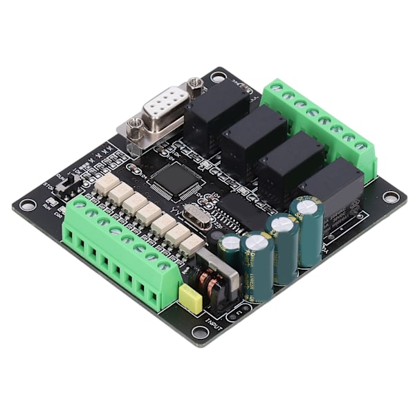 FX1N 10MR PLC Controller Programmerbart Industrielt Kontrolkort 24V DC Relæudgang