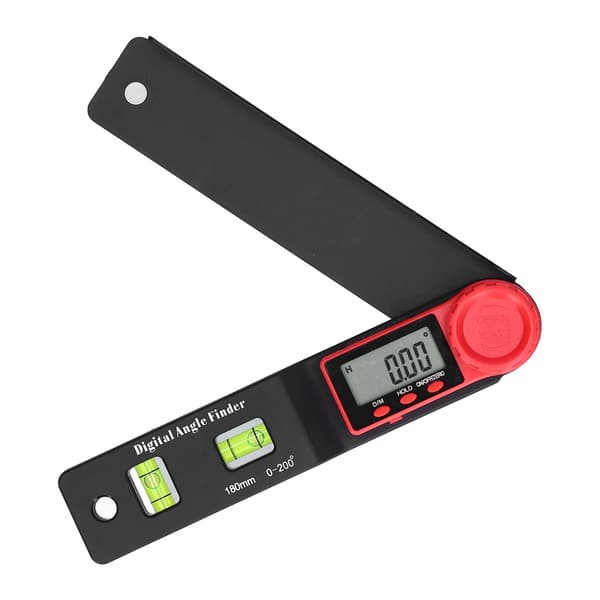 Digital Vinkelmåler LCD-Display Ingeniørplast Automatisk Nedlukningsfunktion