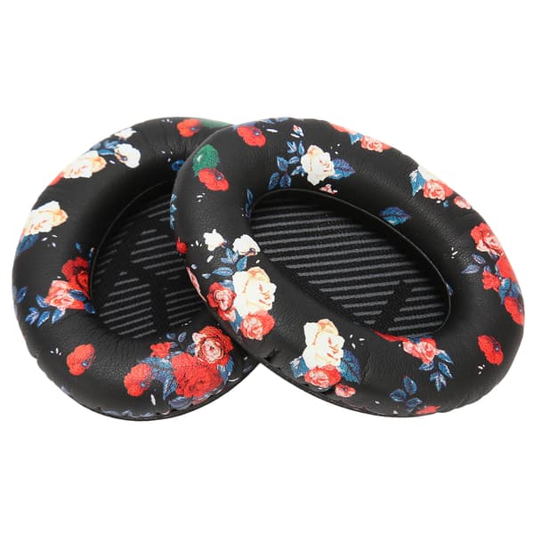 QC35 QC25 QC15 QC2 AE2i AE2W Udskiftningsørekopper Blødt proteinlæder Memory Foam Sort