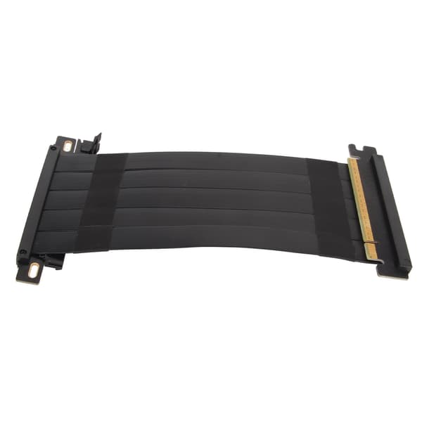 PCIE 4.0 X16 Riserkabel 180 Grader Fleksibel GPU-forlænger Høj Hastighed til RTX 4090 RX 7900 XT Sort 30cm 11.8in