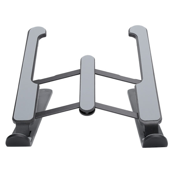Multi Position Foldbart Notebook Stativ 11.17 Tommer Laptop Kølestøtte Base Løfteforhøjer Sort