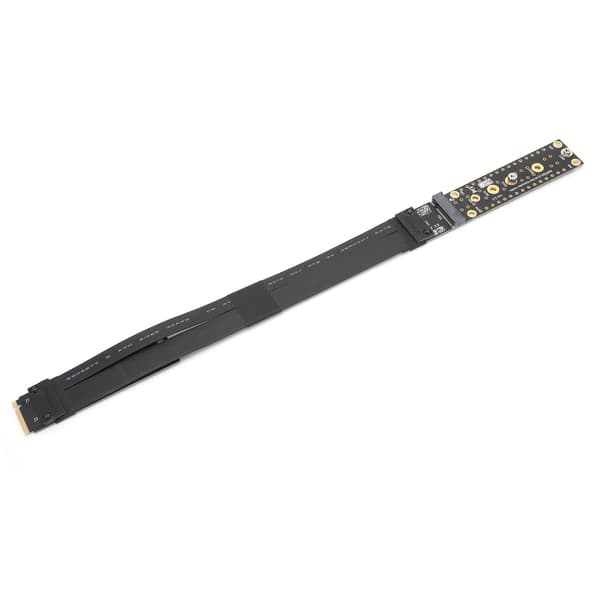 NGFF Key M Forlængerkabel 20CM Kompatibelt med Windows XP Vista 7 8 10 32 64 Bit
