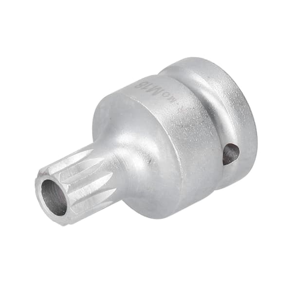 3/4in 20mm M18 Spline Bit Socket Triple Square Metall Antikorrosjon Universal Bor Del for Bil