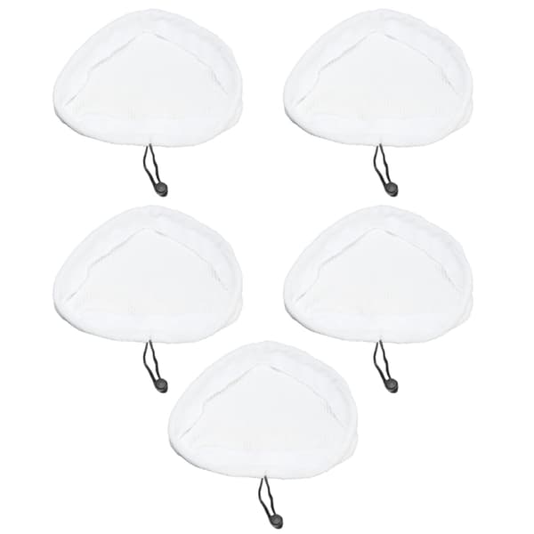 5 st moppöverdragsersättningsdynor med stark vattenabsorption, passar för Steamboy X5 H20 S302 S001 mopp