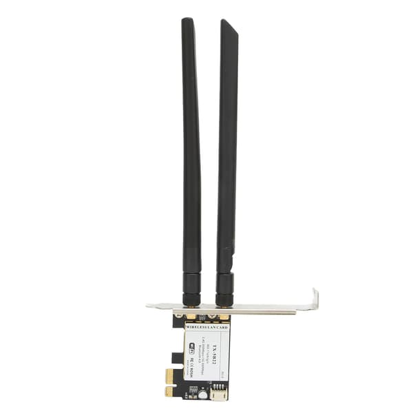 Trådløst internetkort 2,4 GHz 5 GHz 300 Mbps højhastigheds PCIE til computer sort