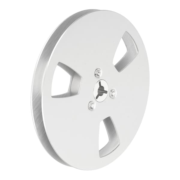 1/4 5 tommer tom spole af aluminiumslegering med 3 huller til optagelse af tape, maskindele