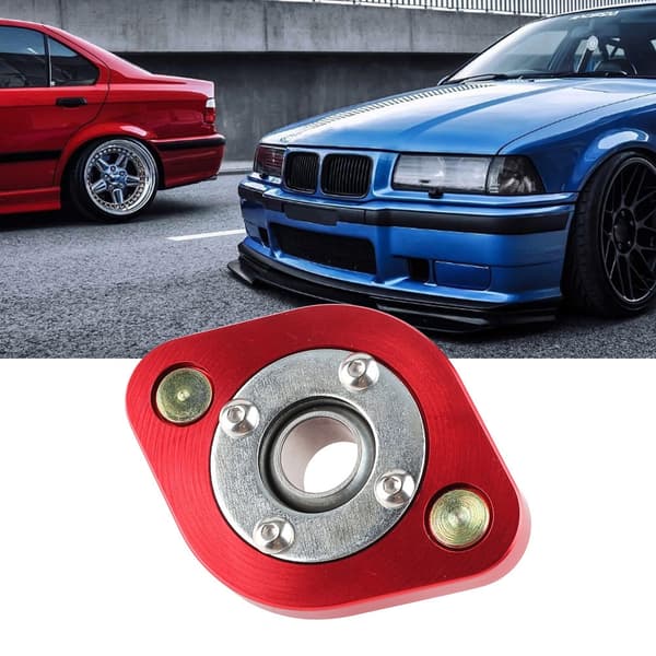 Røde Pillow Ball Bakre Øvre Camberplater Støtdemper Toppmonteringssett Passer E30 E36 E46