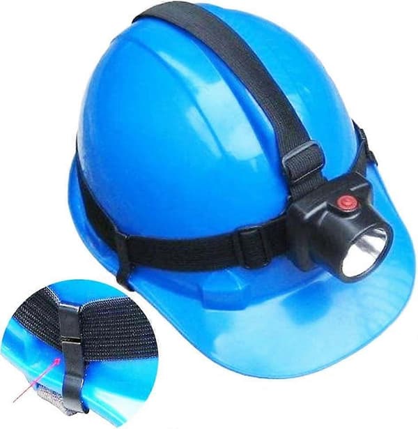 10 Pcs Headlamp Clips for Hard Hat, Headlamp Hook, Hard Hat Light Clip, Helmet