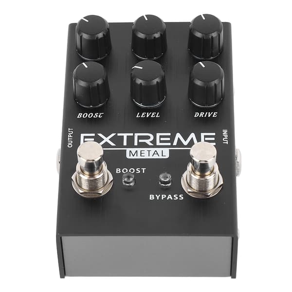 Guitar Distortion Effect Synthesizer Pedal Flere tilstande Justerbar Elektrisk Guitar Extreme Pedal