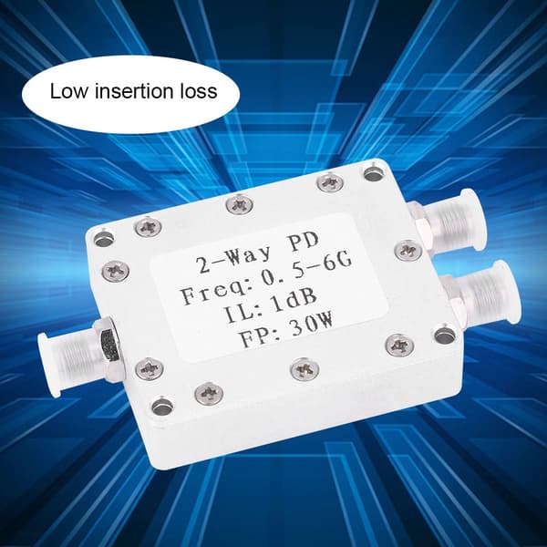 0,5-6GHz 30W 2-vejs RF-effektdeler-modul