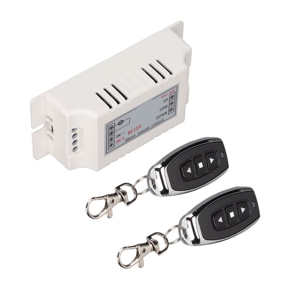 433MHz Trådløs RF Sender Mottaker Relé Fjernkontroll Bryter Kit 12V DC Lys Garasjeport