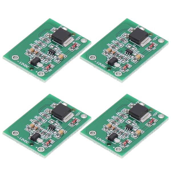 10 stk. 12V Kapacitiv Touch Switch Knap Jog Latch Modul LED Lys Patches