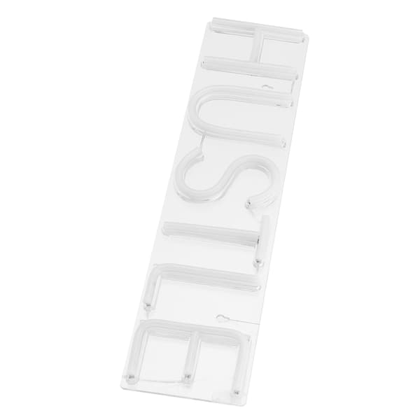 Hustle Words LED Neonljus USB-driven för Hem Sovrum Sovsal Fest Bröllop