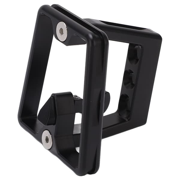 Cykel Front Carrier Block Sort Aluminium Legering 3 Huller Skal til Brompton Dahon