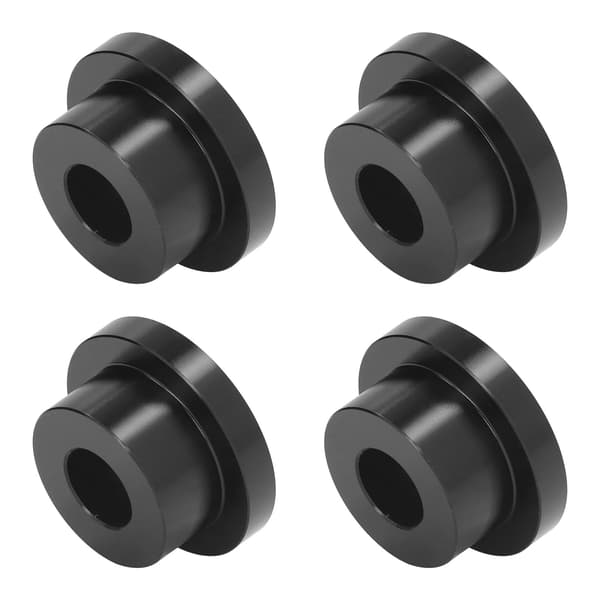 4 stk. Billet Styrforhøjer Bøsning Solid CNC T6 Aluminiumslegering Tilbehørssæt til FXR Sort