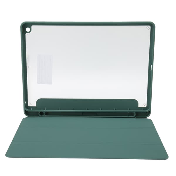 10,2 tommer grønt tabletcover til IOS-tablet med penneholder, fuld dækning, præcise udskæringer