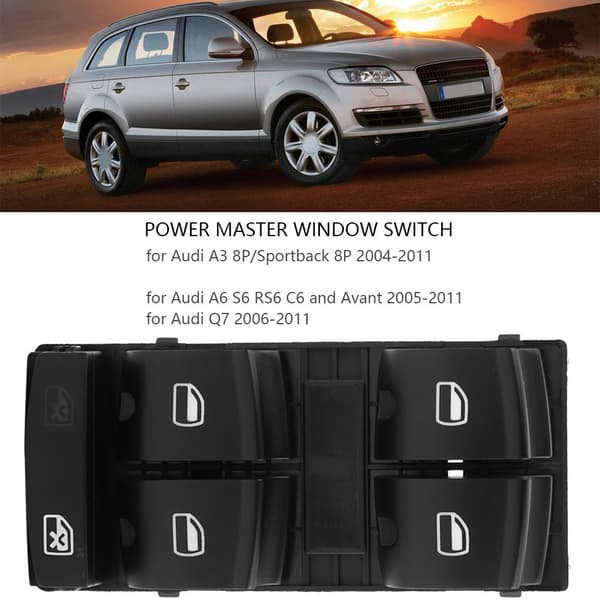 Elektrisk Hovedvindusbryterknapp for Audi A3 A6 Q7 4F0959851A