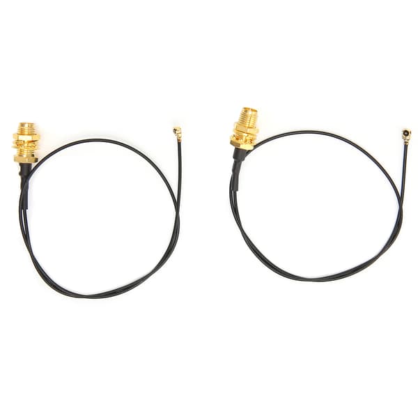 2 stk. IPEX til SMA Hun Pin WIFI Antenne RF Kabel til GSM GPS LAN System