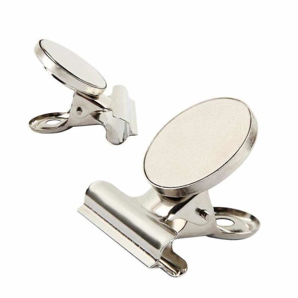 Piao [opgraderet] 8 Stærke Køleskabsmagnet Krog Clips Med Neodymium Magnet - 30mm Bred - Perfekte Køleskabsmagneter Køkkenmagneter Kalendermagneter Fo