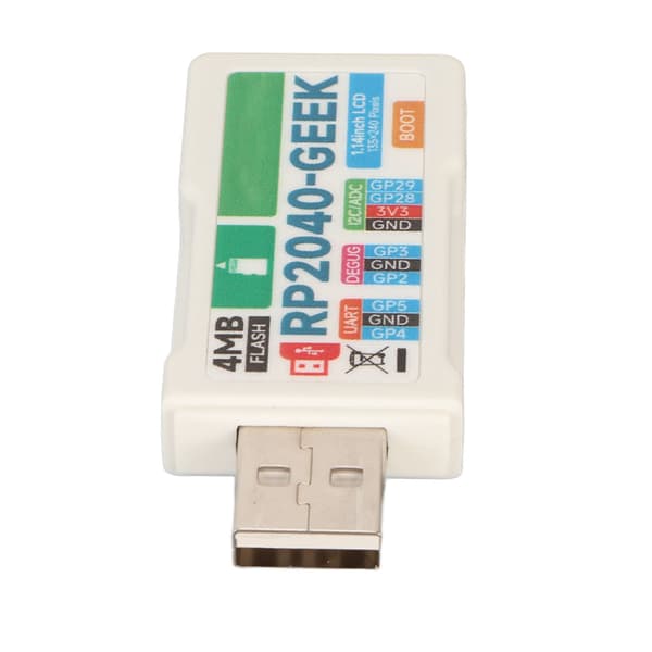 1.14 Tommer Farve LCD Display Udviklingskort 240x135 SWD UART I2C Opgraderingsmodifikation