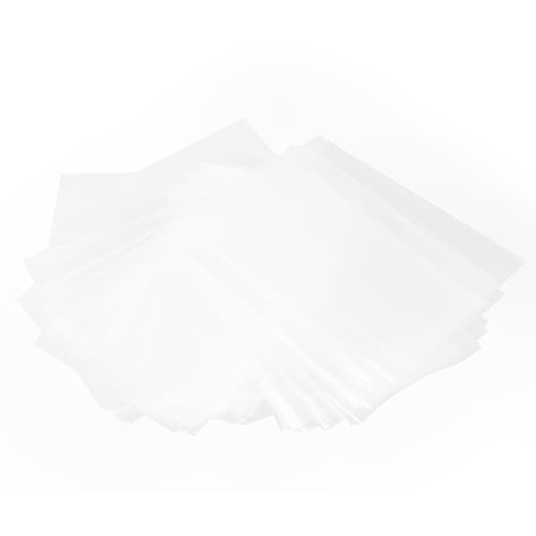 100 st transparenta rektangulära glassgodis chokladpåsar 10x16cm för hembröllop utomhusbruk